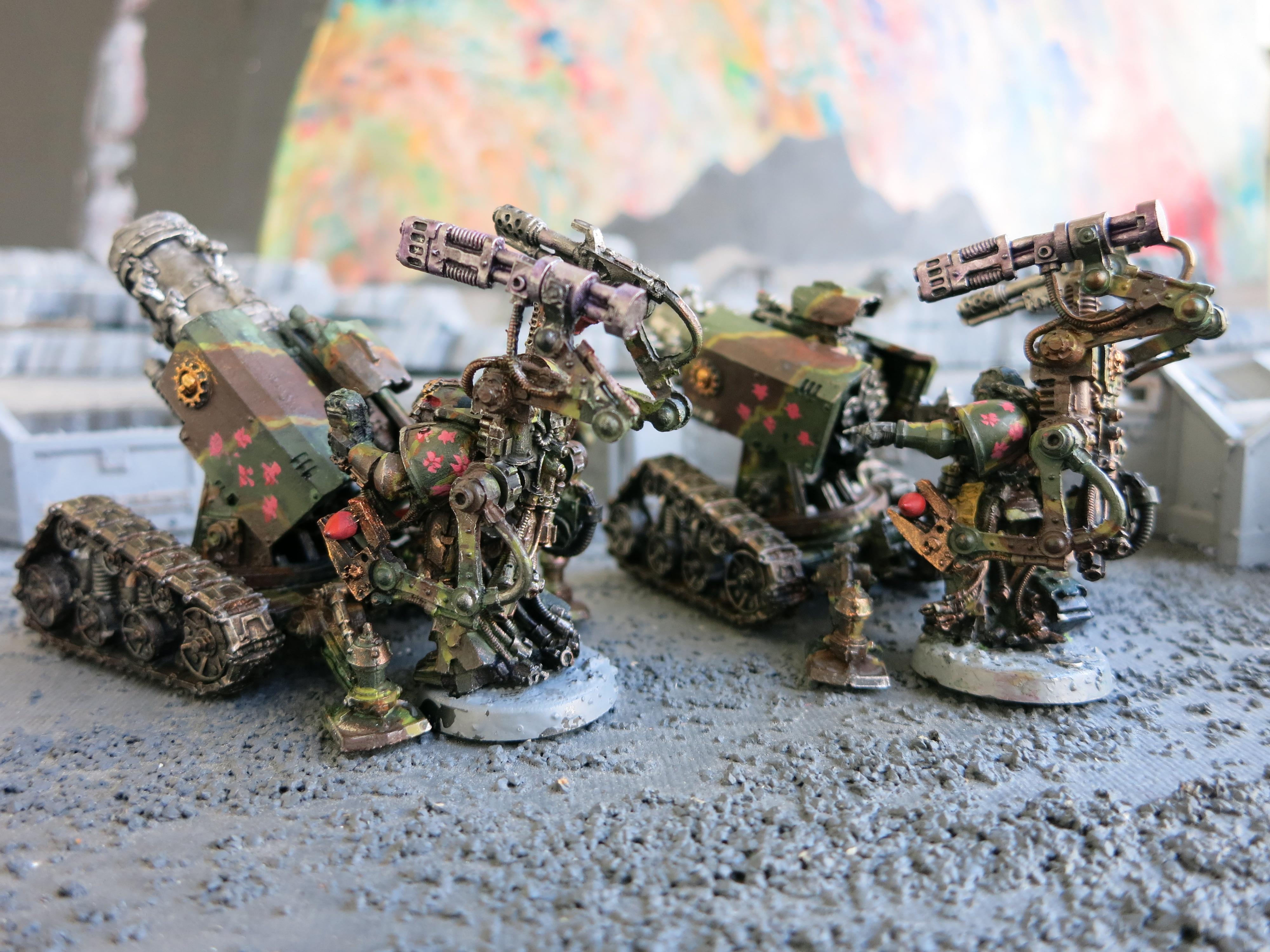 Camouflage, Servo Harness, Techmarine, Thunderfire Cannon Gallery